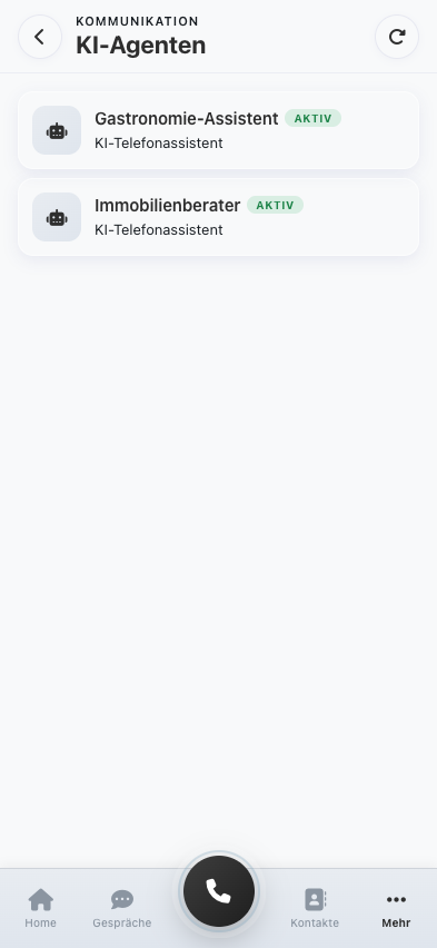KI-Telefonassistent steuern